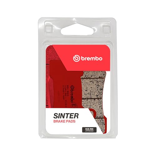 Brembo 07HD17SP Disc Brake Pad Set for Harley-Davidson FLHR Road King 2008-2010, FLHR Road King 2012-2022, FLHRC Road King Classic 2008-2013