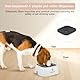 Wassernapf für Hunde und Katzen, 1L, Anti-Schwapp & Anti-Schlabber Design, Auslaufsicher, Reise Trinknapf für Unterwegs, Weiß mit Doppelte Schwimmende Platte, Kein Verschütten, Hygienisch & Praktisch