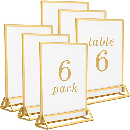 Support de table acrylique Aurgiarme pour protéger et sublimer vos menus