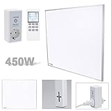 Das Heizpaneel ist sofort einsatzbereit, es ist keine aufwendige Installation nötig - einfach anschließen und sofort erwärmt sich der Raum.