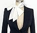 Ivory Skinny Scarf, Neck Bow or Neck Tie, 57