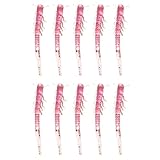 QUETHEDS 10 Pcs Fishing Baits Soft Lure 7.2cm Fishing Swimbait Lightweight Fishing Lures Fishing Accessories for Trout-Pike-Perch 10 Pcs Soft Lure 7.2cm Fishing Baits Practical Fishing Lures Fishing