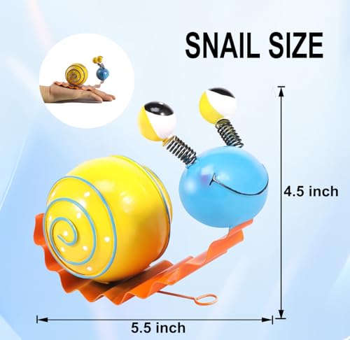Hansanti HS2217 4 Pack Metal Cute Snails Yard Art Handcrafted Garden Decor Outdoor Decorations Set thumb #1