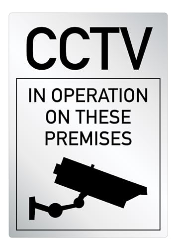 Essential Bar Licensing Silver Signs Pack of 8 Pcs 25ml Pub Restaurant Catering Aluminium Challenge 25 - Spirit Measures 25ml - Respect Neighbours - Under Age - Food Allergy - No Drugs - CCTV Signs - Image 7