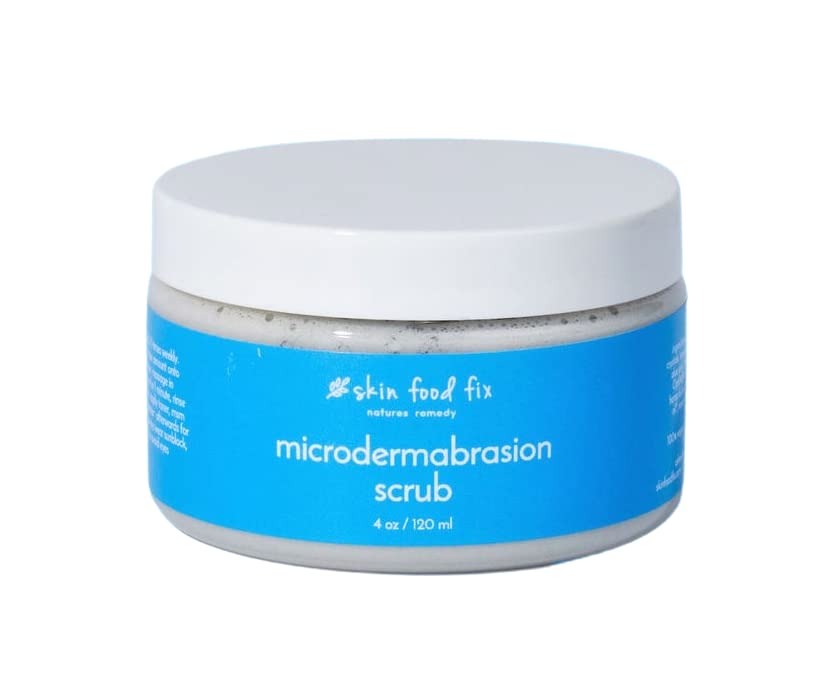 Microdermabrasion, Skin Scrub Polish Micro Exfoliate Acne Clogged Pores All Natural