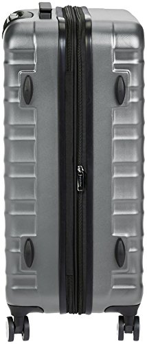 Image of Amazonbasics Premium Polycarbonate Hardside Spinner Luggage With Built-In Tsa Lock - 2-Piece Set (21 inch, 30 inch), Grey