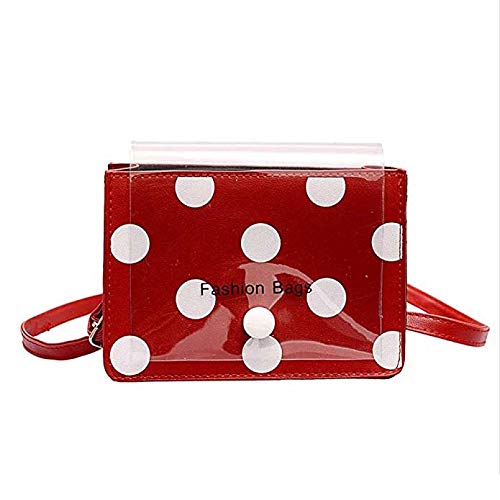 Sac à bandoulière et petit sac carré transparent mode pour femme tendance