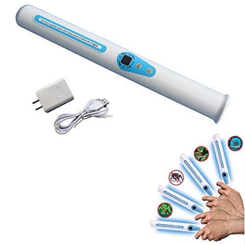 Preisvergleich Produktbild CHUDAN Tragbare Disinfection Lamp Aufladen Keimtötende Lampe, UV Entkeimungs-Lampe, Luft-Sterilisator, Luftreiniger Reiniger Für Gegen Milben,Töten Form-Bakterien, Anti-Virus Und Grippe