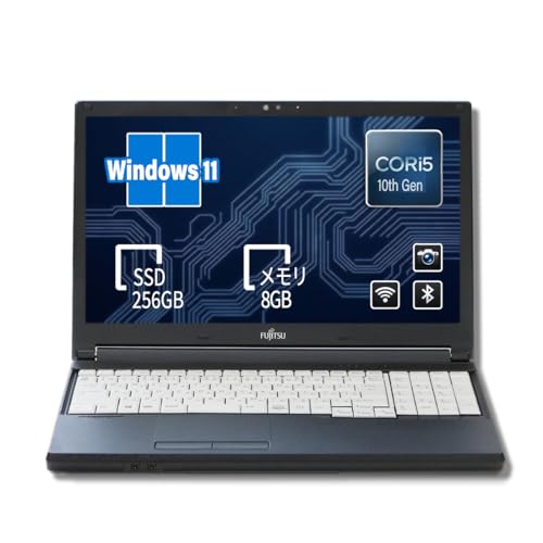�y�����ςݕi�z �m�[�g�p�\�R�� �x�m�� Lifebook A7510/D/Core ��10���� i5-10310U/������ 8GB/��e��SSD 256GB/15.6�^/�J�������� Windows11&Ms Office2021/HDMI VGA Type