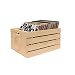Pine Storage Crate for LP's/Albums (2 Pack)
