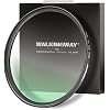 Walking Way 49mm Black Diffusion Filter 1/4, Soft Dreamy Cinematic Effect Filter, Hazy Diffuser, Ultra-Slim Frame, Multi-Coated Optical Glass, Water/Scratch Resistant for Portrait/Vlog/Video