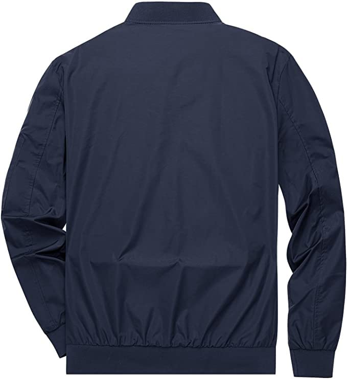 Veste de baseball homme bleu M pour ne plus manquer de poches en ville