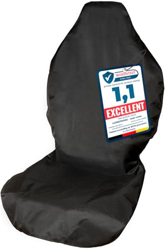 LIONSTRONG® Housses de siège de Voiture pour siège Avant, universellement compatibles, imperméables, Protection de siège Auto, Atelier (sièges Sport en...