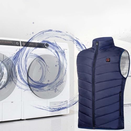 Chaleco inteligente de algodón unisex lavable con calefacción integrada USB 2