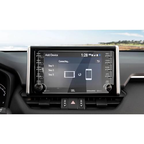 Verre trempé RAV4 et CHR 2019-2021 film protection navigation