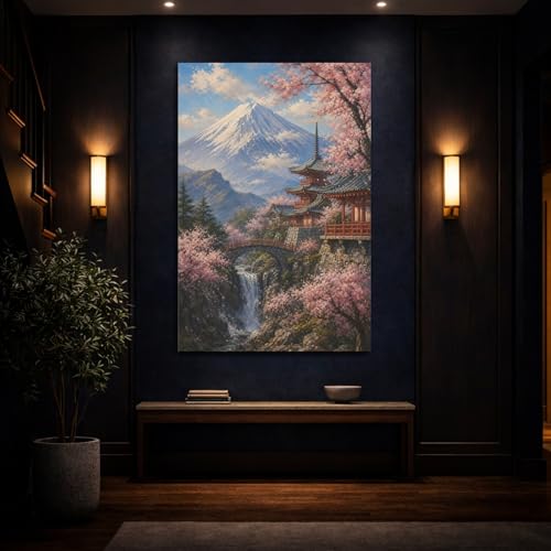 Tableau moderne pour grand mur vide au-dessus du canapé salon - 4