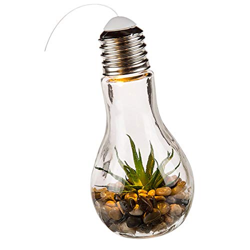Preisvergleich Produktbild LED Dekolampe / Glühbirne, Deckenhänger mit Pflanzendeko