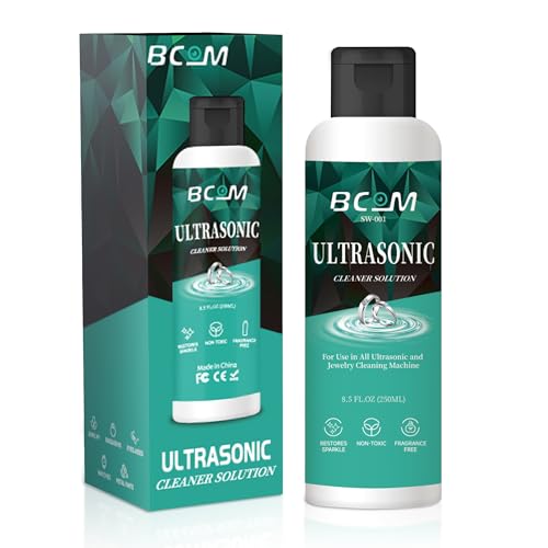 Ultrasonic Jewelry Cleaning Solution, Great for...