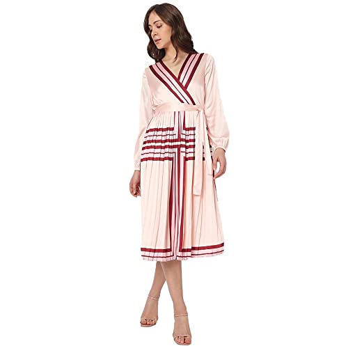 Image of VERO Moda Midi Wrap Dress for Women