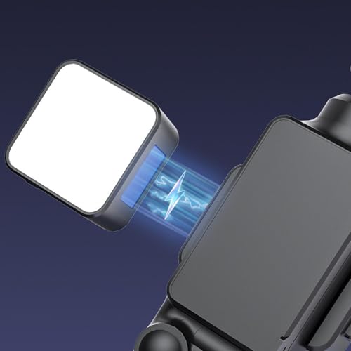 Luz LED de video portátil para eliminar sombras en cámaras de acción con brillo ajustable 5