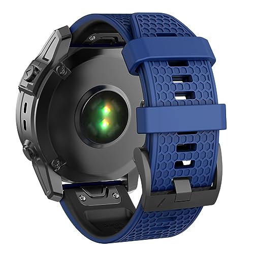 MYSNBKN 26 mm Quick Fit Strap for Fenix 8 51 mm/Fenix 7X/Fenix 6X/Fenix 6X Pro/Fenix 5X/Fenix 5X Plus/Fenix 3/Fenix 3 HR