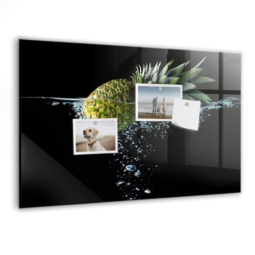 Tableau magnétique en verre pour effacer les traces de feutre