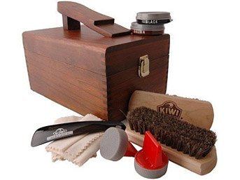 Amazon shoe shine box Clearance
