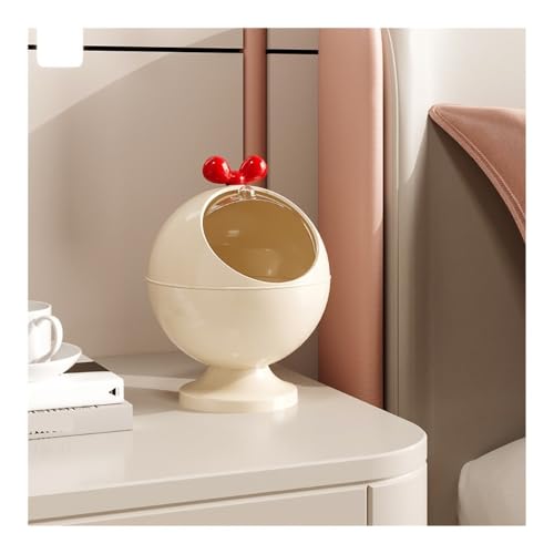 Pequeña caneca de basura organizadora para escritorio miniatura 3