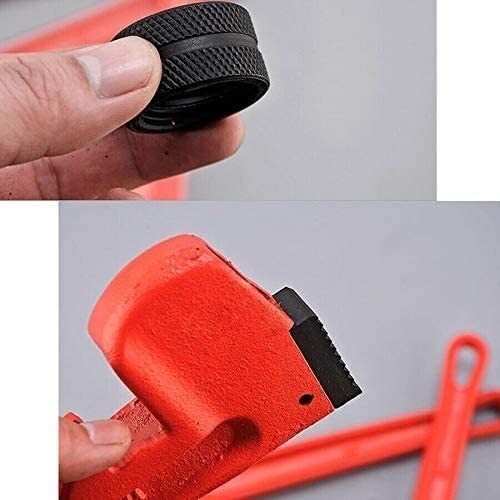 Llave de tubería de plomería de aluminio de servicio pesado, llave de plomería tipo Stilson de 10 ", herramienta de llave de mono de cambio ajustable de servicio pesado for reparación y plomería de br