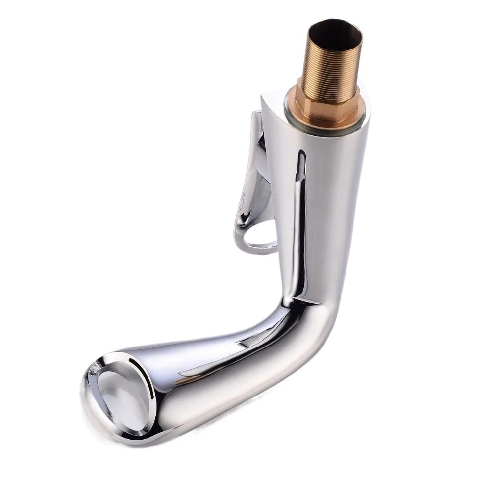 Basin Faucet Waterfall Faucet Waterfall Faucet Single Handle Deck Vanity Sink Mixer Water Taps XT838(Chrome)