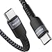 Produktbild Nimaso USB C auf USB C 3.0 Kabel 1M,USB Typ C 60W 20V/3A Power Delivery Ladekabel USB C Schnellladekabel für iPad Pro 2021,MacBook Pro,Galaxy S20/S10/S21,Huawei P30,Google Pixel 3a/3,Xiaomi 9