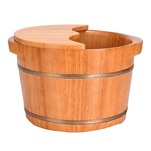 Katzowen Sauna Barrel de Madera para Baño de Pies