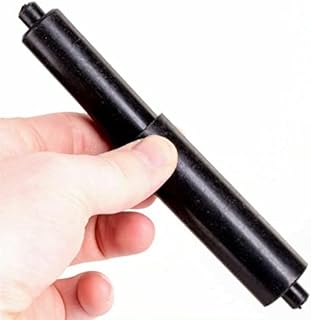 Bargain4u 1x Black Bathroom Toilet Roll Holder Spring Loaded Replacement Spindle Insert