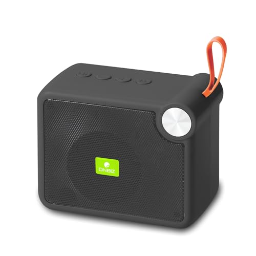 ONBIZ High Bass Sound Splashproof Woofer for Dekstop with SD, Aux Slot 5 W Bluetooth Speaker | Matte Portable Outdoor Bluetooth Speaker | Stylish Travel Clasp Speaker (Black Blue) (B0CPPSHVGZ) Amazon Price History, Amazon Price Tracker