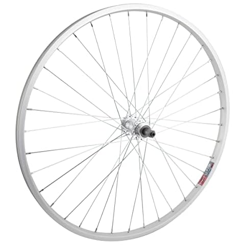 Wheel Master Rear Bicycle Wheel 26 x 1.5 36H, Alloy, Quick Release, Silver Cover