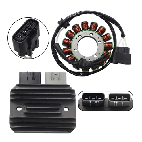 Bobina estator y rectificador regulador de alta durabilidad para ZX600 ZX1000 3