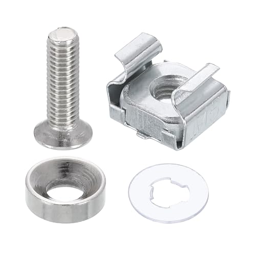 PATIKIL M5 x 18mm ���b �N�}�E���g�P�[�W�i�b�g 50�� �J�[�{���X�`�[�����b �N�l�W �����l�p�X�i�b�v�C���P�[�W�i�b�g �T�[�o�[�L���r�l�b�g �I ���[�^�[ �I�[�f�B�I�R���\�[���p �V���o�[