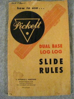 How To Use Dual Base Log Log Slide Rules