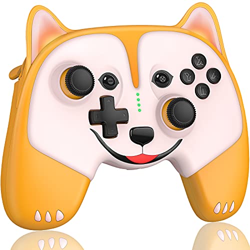 Switch コントローラー 可愛い スイッチ コントローラー マクロ機能 Switchスリープを解除機能 ニンテンド...