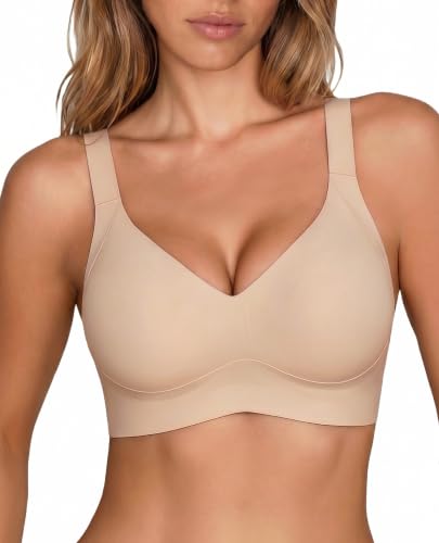 Image of Avidlove Wireless Bra for Women Seamless Push Up Full Coverage Bra Comfort Bralette Support Everyday Bra