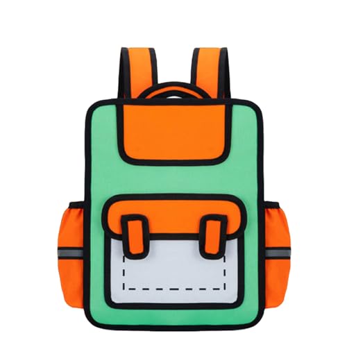 [YROHGKPN] �N���G�C�e�B�u����o�b�N�p�b�N�q���̂��߂̃A�j���X�^�C���f�C�p�b�N�J�W���A���w���u�b�N�o�b�O�w�Z��Z�����s�p�l�ԍH�w�Ɋ�Â����X�N�[���o�b�O