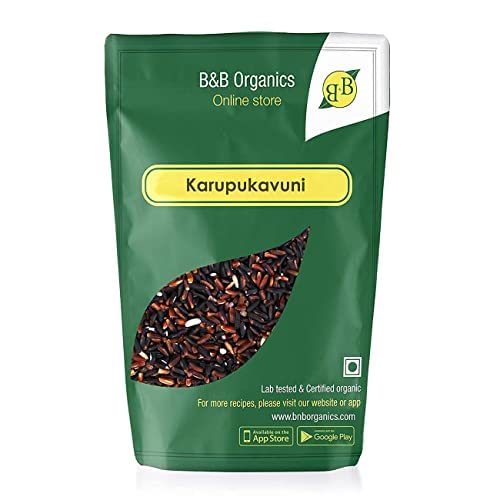 B&B Organics Karupu Kavuni Rice (1 Kg) (B0C6MNTCJ8) Amazon Price History, Amazon Price Tracker