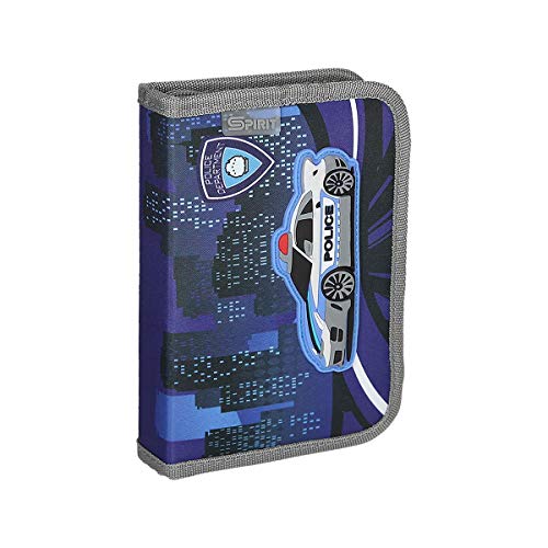 Preisvergleich Produktbild Schüler-Etui 3D "Polizei ", 1 Zipp