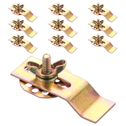 Undermount Sink Clips 10 Pack: Premium Sink Brackets & Sink Mounting Kit, Sink Installation Hardware...