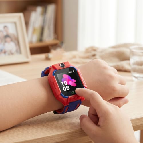 Reloj inteligente para niños rastreador LBS 2G con alarma SOS 4