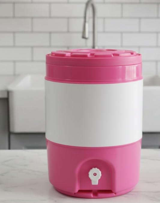 Image of Aqua Cool Water Jug | Long-Lasting Cooling up to 30 Hours | Heavy-Duty Insulated Water Container (Pink, 18 litres)