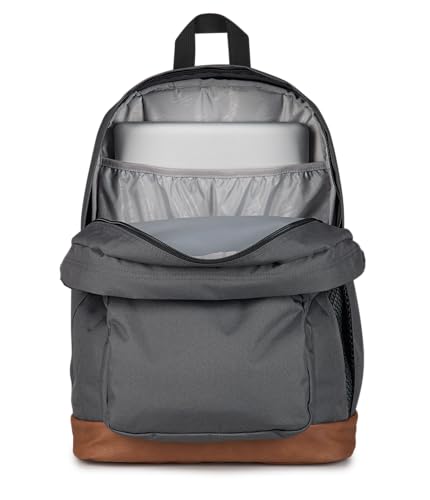 Image of JanSport Cool Backpack with 15-inch Laptop Sleeve, Large Computer Bag Rucksack with 2 Compartments, Ergonomic Straps, Smokey Grit