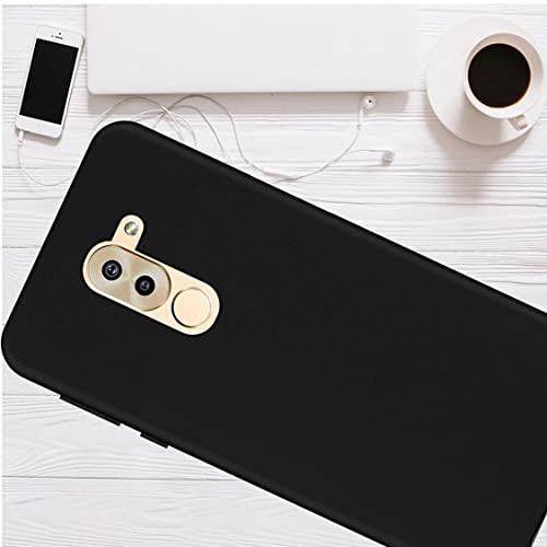 Image of Mobile Back Cover Case for Honor 6X, Bln-Al10, Bll-L22, Bln-L21 (Silicone Case|CameraProtection|Black SC1510)