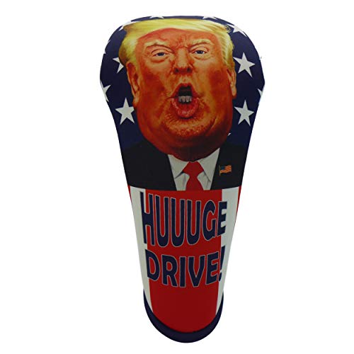 BeeJo's President Trump HUUUGE DRVE Driver Golf Club Head Cover Large 460CC Made
