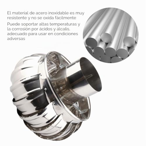 Sistema de ventilación sin fugas de 110mm para eliminar la humedad y el calor en granjas 8